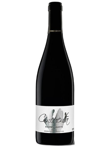 Bottle of Cincuenta 2016 Eguren Ugarte Red Wine