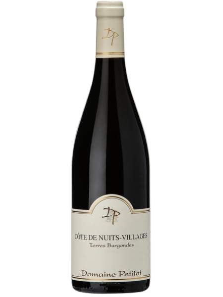 Bottle of Côtes de Nuits Villages Terres Bourgondes 2018