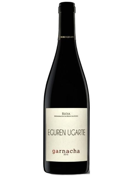 Bottle of Eguren Ugarte Grenache 2016 Red Wine