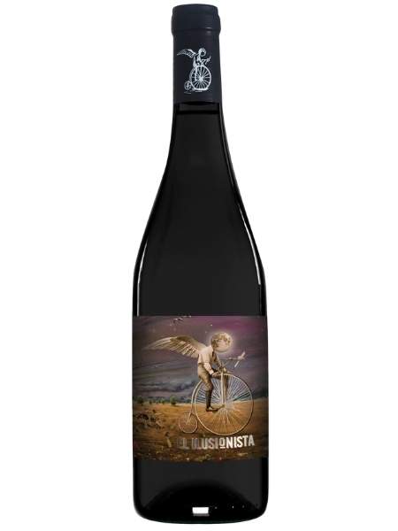 Bottle of El Ilusionista Crianza 2018 Red Wine