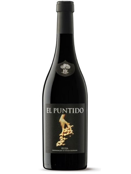 Bottle of El Puntido 2017 Rioja 2017 Red Wine