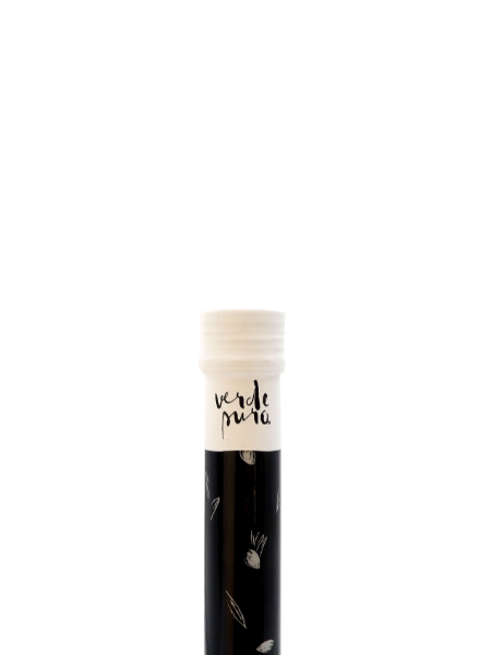 The cork of the bottle Extra Virgen Olive Oil, Verde Puro, Spain, EVOO