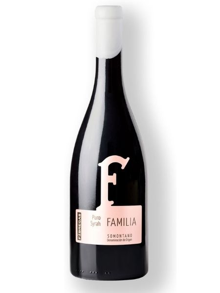 Bottle of Fabregas Puro Syrah Crianza 2019 Red Wine