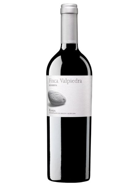 Bottle of Finca Valpiedra Reserva 2014 Red Wine