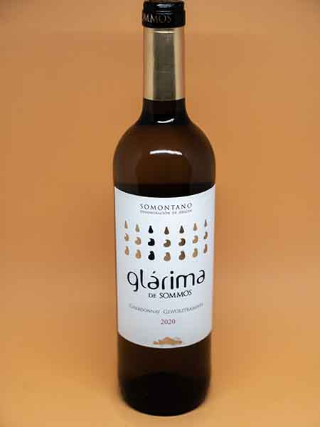 Glárima de Sommos Blanco Chardonnay 2020 White Wine Bottle
