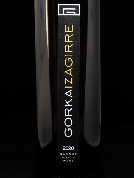 Gorka Izaguirre 2020 White Wine Front Label