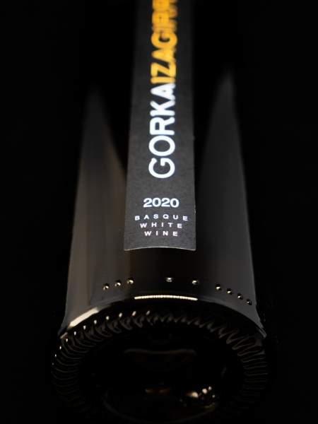 Gorka Izaguirre 2020 White Wine Front Label Details