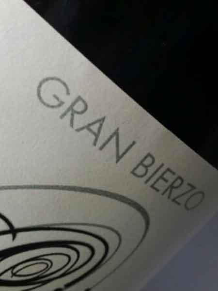 Gran Bierzo Origen Mencía 2017 Red Wine Front Label Details