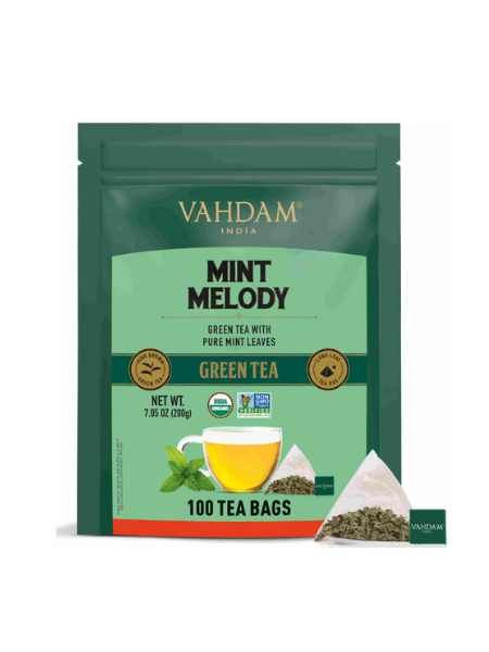 Green Tea Vahdam From India