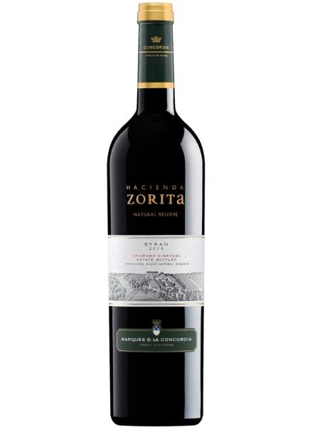 Bottle of Hacienda Zorita Natural Reserve 2018 Red Wine