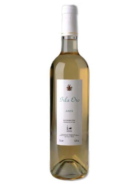 Bottle of Isla Airén D.O. La Mancha White Wine
