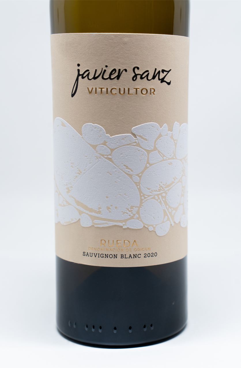 Front Label of Javier Sanz Sauvignon Blanc 2020 White Wine
