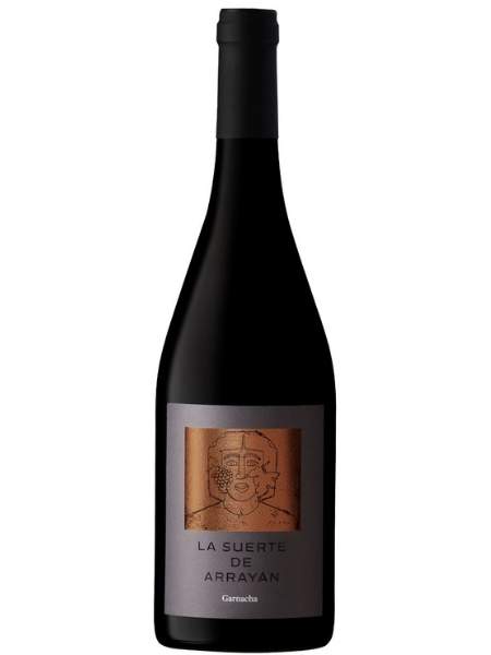 Bottle of La suerte de Arrayan Grenache 2016 Red Wine