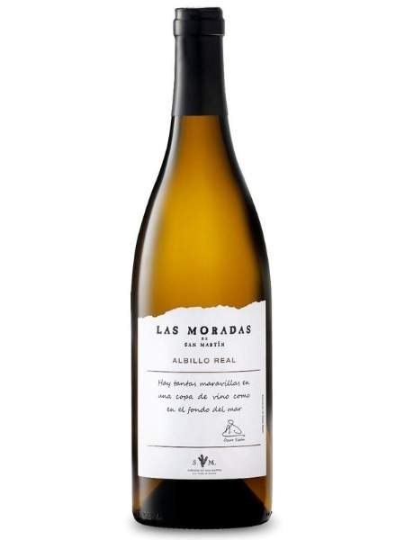 Las Moradas de San Martin Albillo Real Organic 2019 White Wine