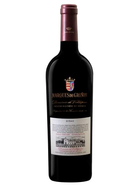 Bottle of Marques de Griñon Syrah 2016 Red Wine