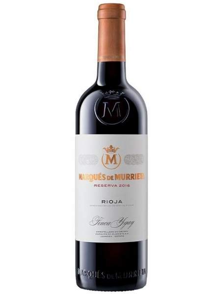 Bottle of Marques de Muerrieta Reserva 2016 Red Wine