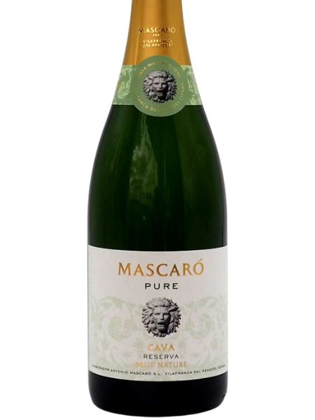 Front label Mascaro Sparkling wine reserva