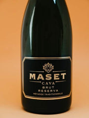 Maset Cava Brut Reserva Organic 2018 Sparkling Wine
