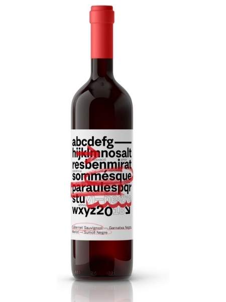 Mes Que Paraules Negre 2018 Red Wine