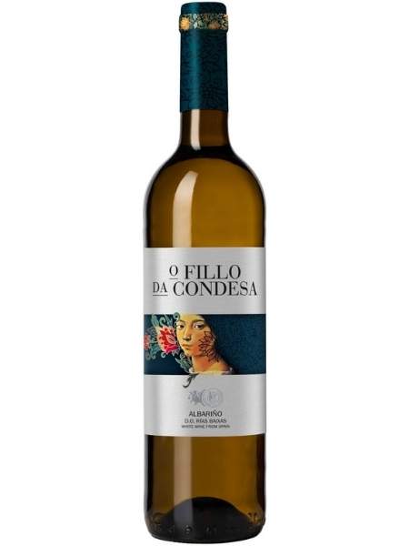 Bottle of O Fillo da Condesa Albarino White Wine