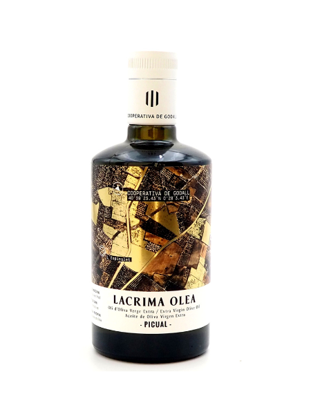 Bottle of Extra Virgin Olive Oil Lacrima Olea Picual, Spain, EVOO