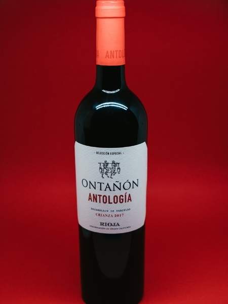 Full Bottle of Ontanon Antologia Crianza 2017 Red Wine