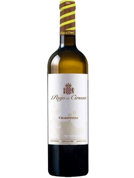 Bottle of Pago de Cirsus Chardonnay 2020 White Wine