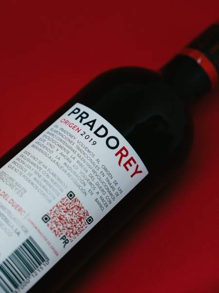 Back Label Details of Pradorey Origen 2018