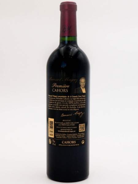 Back Label of Premiere Cahors