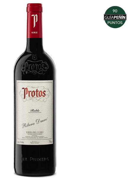 Protos Roble Dis&Dis Online 2019 Wine Red 
