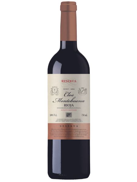 Bottle of Vino Tinto Clos Montebuena Reserva 2015