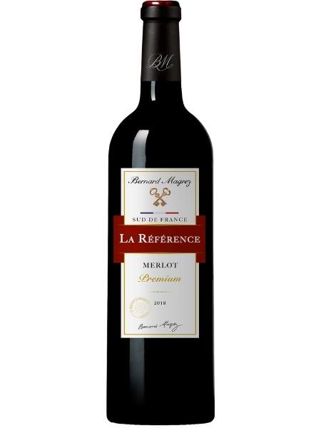 Bottle of Reference Merlot 2019 Red Wine