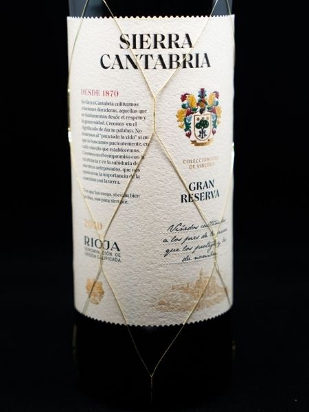 Rioja Sierra Cantabria Gran Reserva 2010 Red Wine