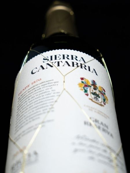 Top View of Details of Rioja Sierra Cantabria