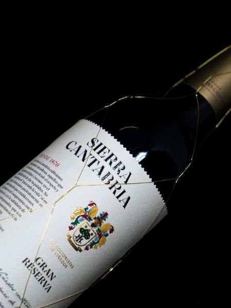 Front Label of Rioja Sierra Cantabria Gran Reserva 2010