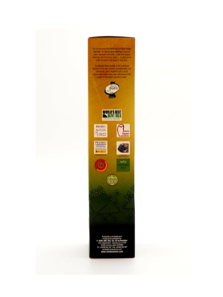 Awards of packaging Spanish olive oil extra virgen oro