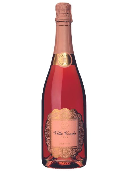 Villa Conchi Cava Brut Rose Sparkling Wine