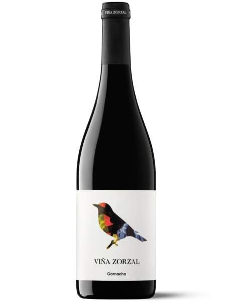 Bottle of Vina Zorzal Black Grenache 2020 Red Wine