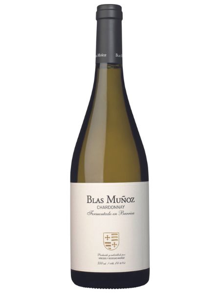 Bottle of Vino Blanco Blas Muñoz Barrica Chardonnay 2022