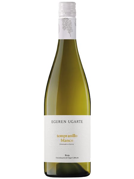 Eguren Ugarte front bottle white wine Rioja