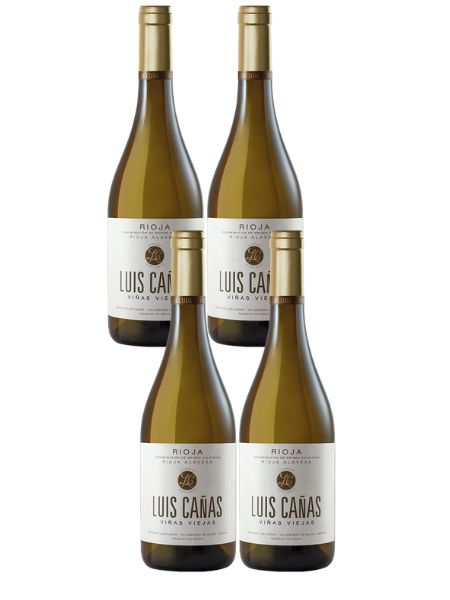Luis Cañas Viñas Viejas Vegan White 4 Bottle Wine Case