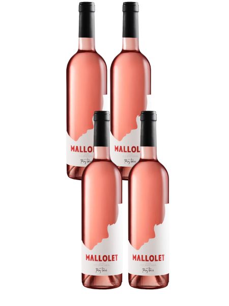 Mallolet Rosé 4 Botlle Wine Case