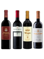 Pachet de vinuri „Cvartetul Spaniol Rioja”.