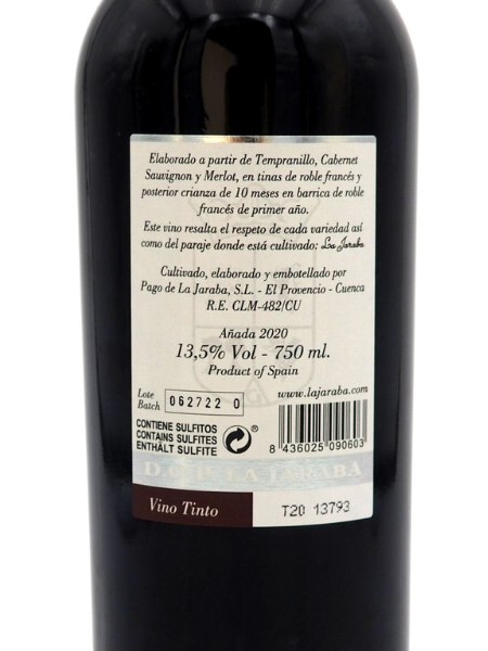 Pago de La Jaraba 2020 Vino de Pago Red Wine